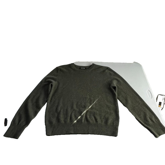 Naadam Women's Size S The Original Crewneck Cashmere Sweater In Green - Picture 1 of 8